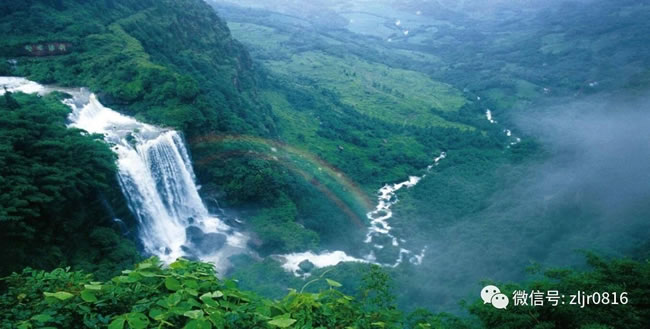 七彩飛瀑 七彩飛瀑